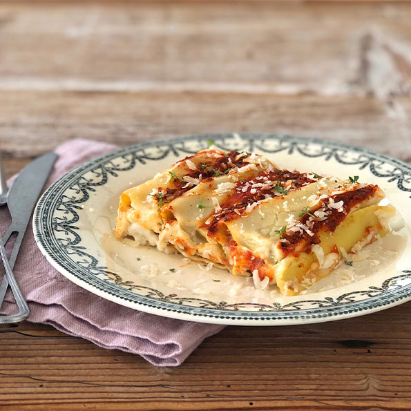 Cannelloni, Häränlihakastiketta ja ’nduja pestoa